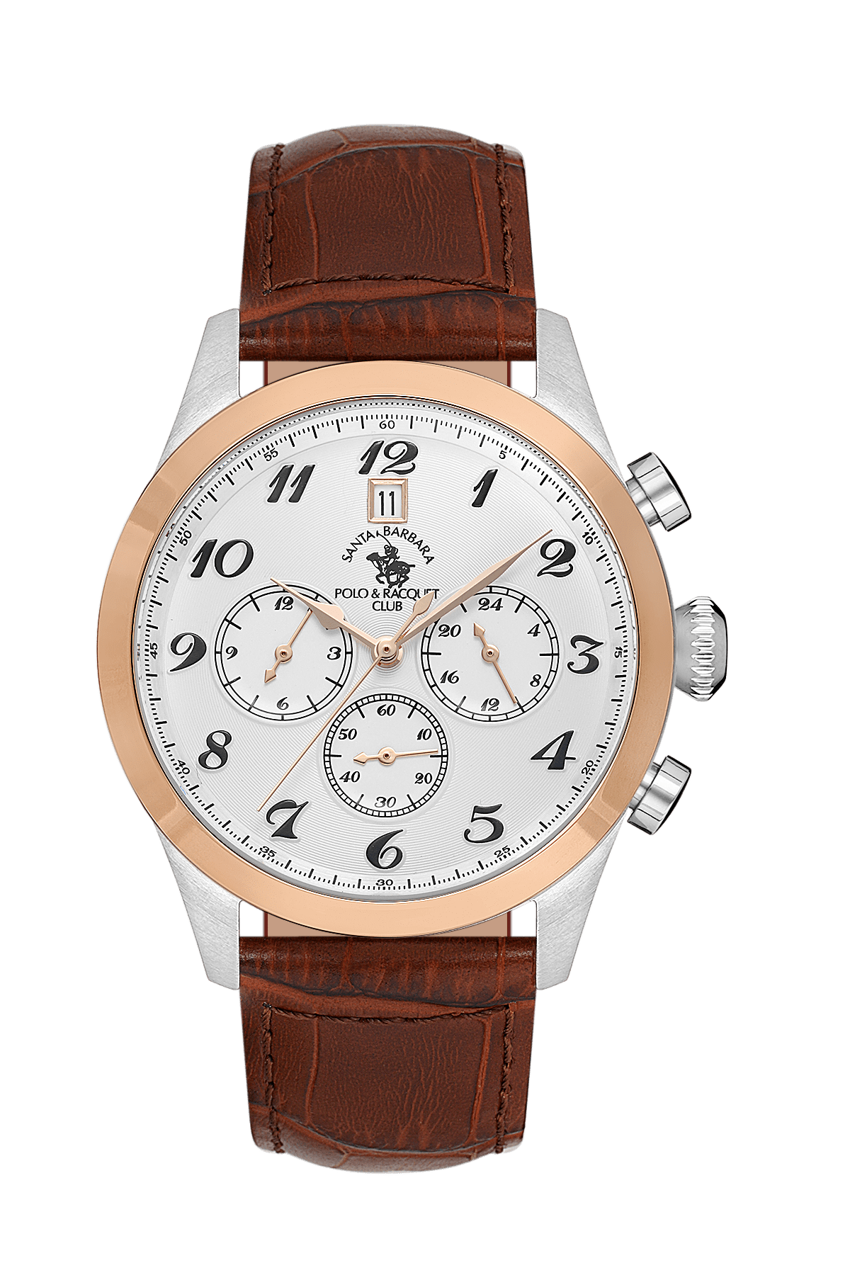 SANTA BARBARA MEN’S WATCH SILVER DIAL SB.1.10551-4