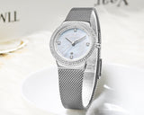 ساعة نافي فورس حريمي NF5005-S-W