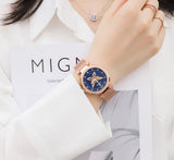 ساعة نافي فورس حريمي NF5018-RG-BE