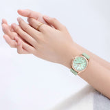 ساعة نافي فورس للنساء NF5038-RG-GN