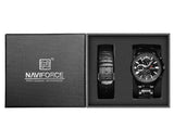 ساعة نافي فورس رجالي NF9089S-B-B