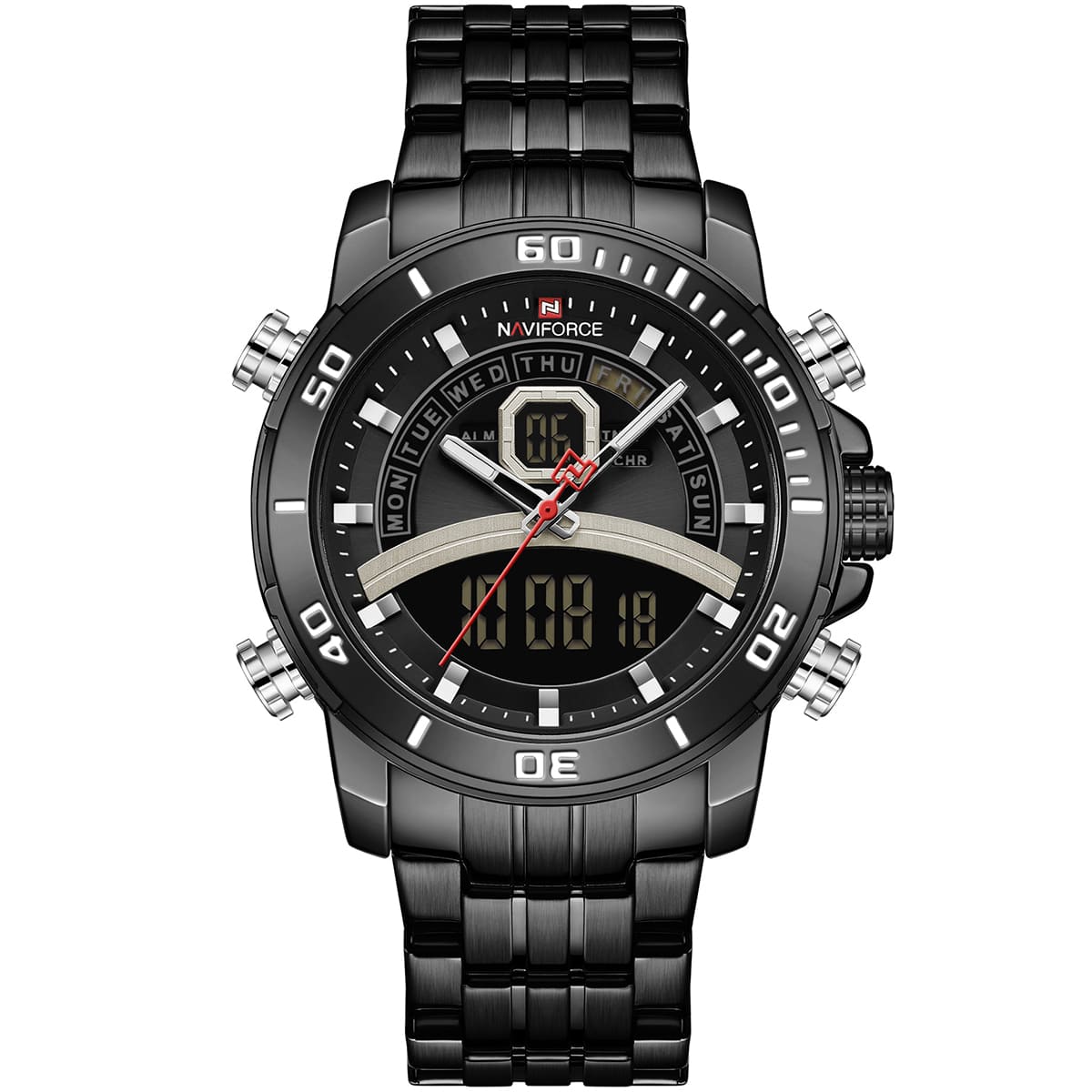 ساعة نافي فورس رجالي NF9181S-B-B