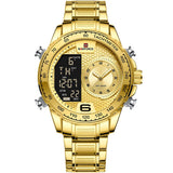 ساعة نافي فورس رجالي NF9199S-G-G