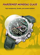 ساعة نافي فورس رجالي NF9208-S-GN-GN