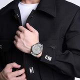 ساعة نافي فورس للرجال NF9212-S-W
