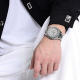ساعة نافي فورس للرجال NF9212-S-W