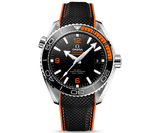 Omega Seamaster Planet Ocean 600M 43.5 mm, steel on rubber strap