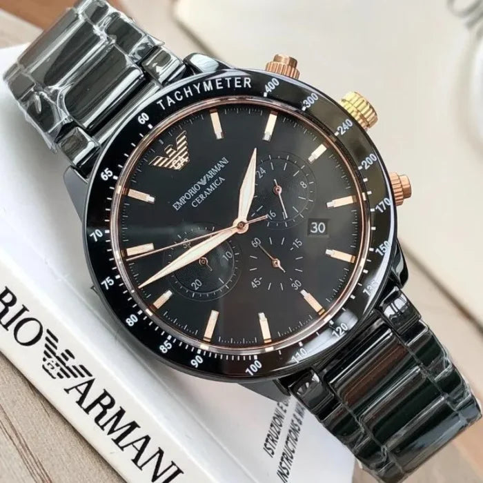 ساعة امبوريو ارماني للرجال AR70002